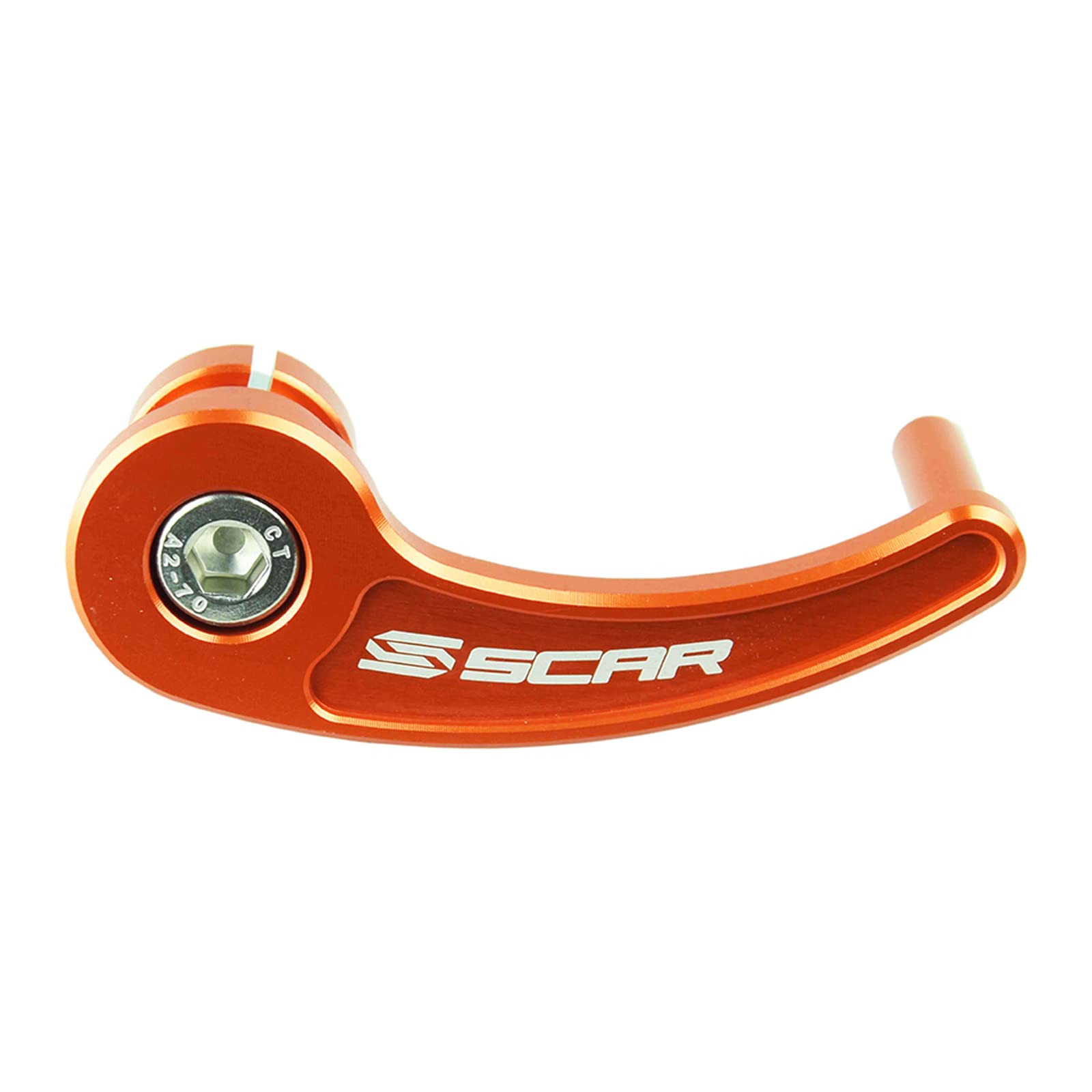 SCAR STECKACHSENEINSATZ VORNE kompatibel mit KTM SX SXF 125 150 250 350 450 15-22 - Orange von SCAR