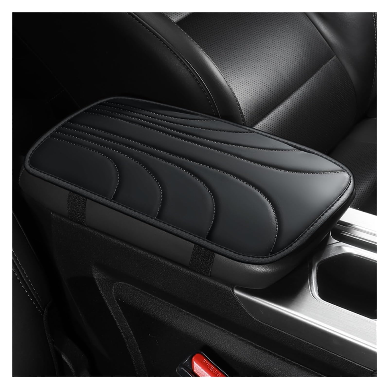 Auto Armlehnenbezug Für A&udi A1 8X GB Für Citycarver/Sportback 3-Türer/5-Türer 2010-2025 Auto Armlehne Kissen Box Matten Center Console Armlehne Abdeckung(B) von SCBSTKBGGW