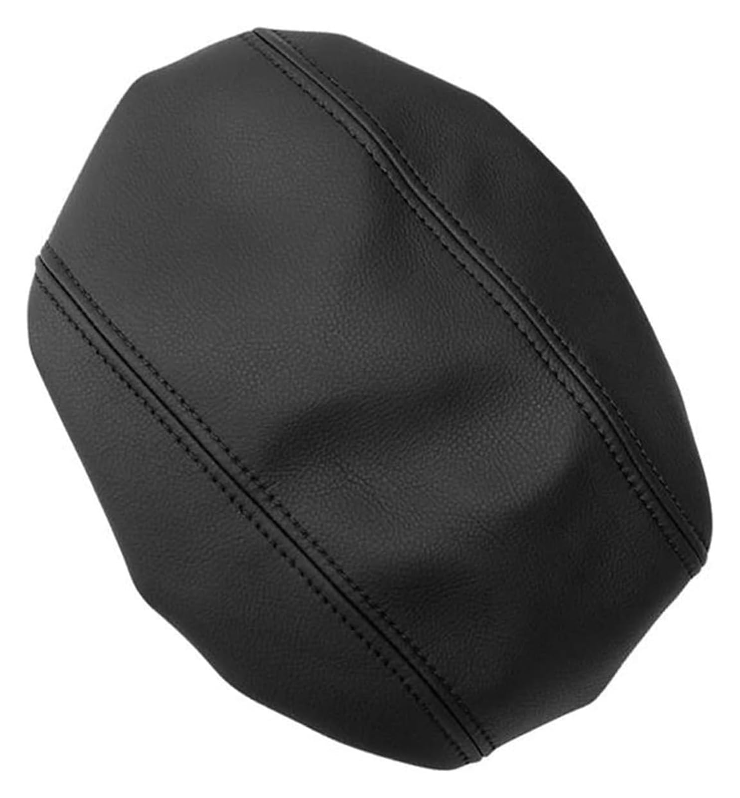 Auto Armlehnenbezug Für Kia Für Sportage 2011-2016 Mikrofaser-Leder, Dekoratives, Stilvolles Und Rutschfestes Auto-Innenraum-Armlehnenbox-Pad(Black) von SCBSTKBGGW