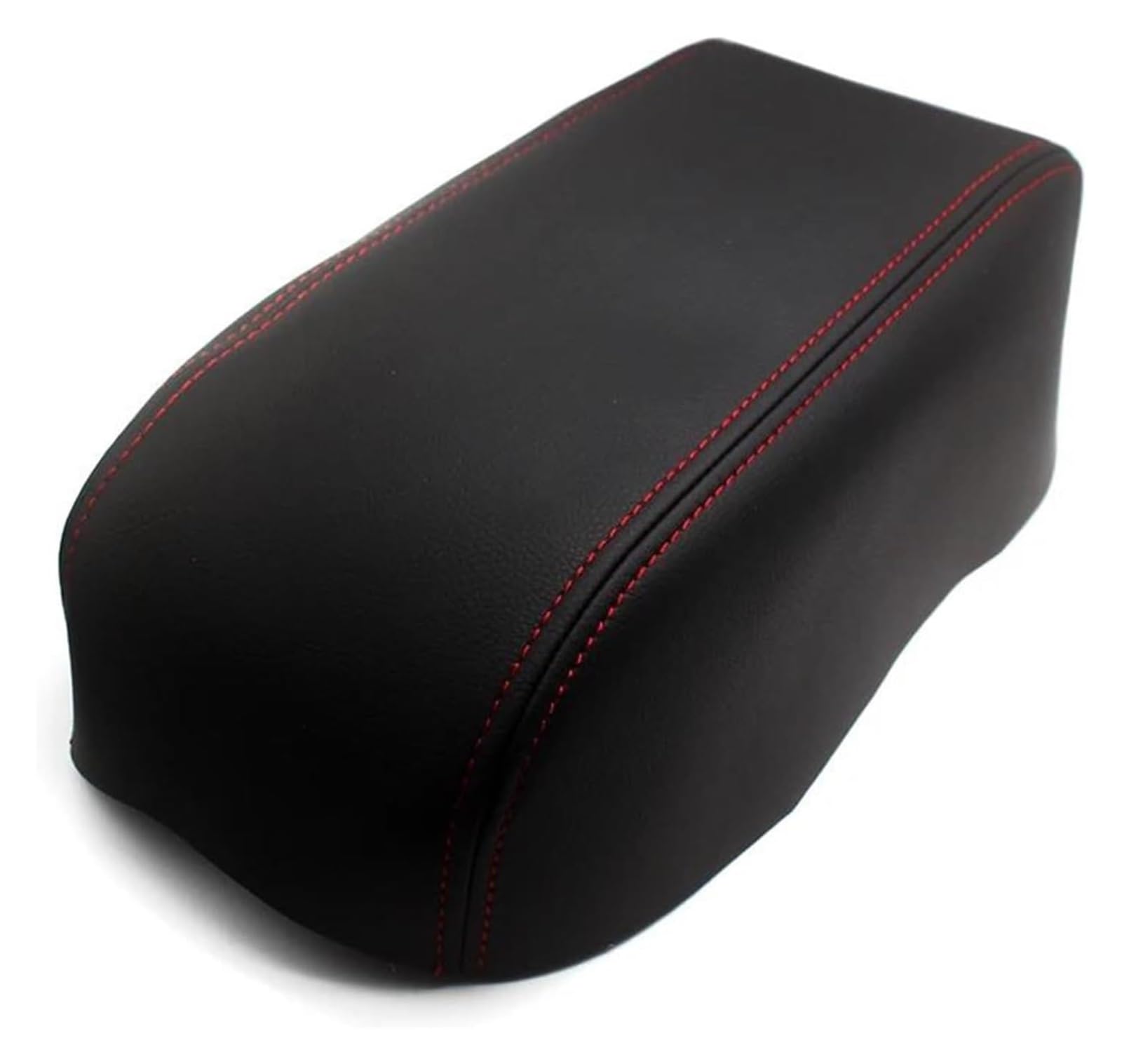 Auto Armlehnenbezug Für Mazda 6 2006-2015 Stilvolle Und Rutschfeste Auto-Styling-Mittelarmlehnenkastenabdeckung Mittelkonsole Lederarmlehnenpolsterverkleidung(Black With Red) von SCBSTKBGGW