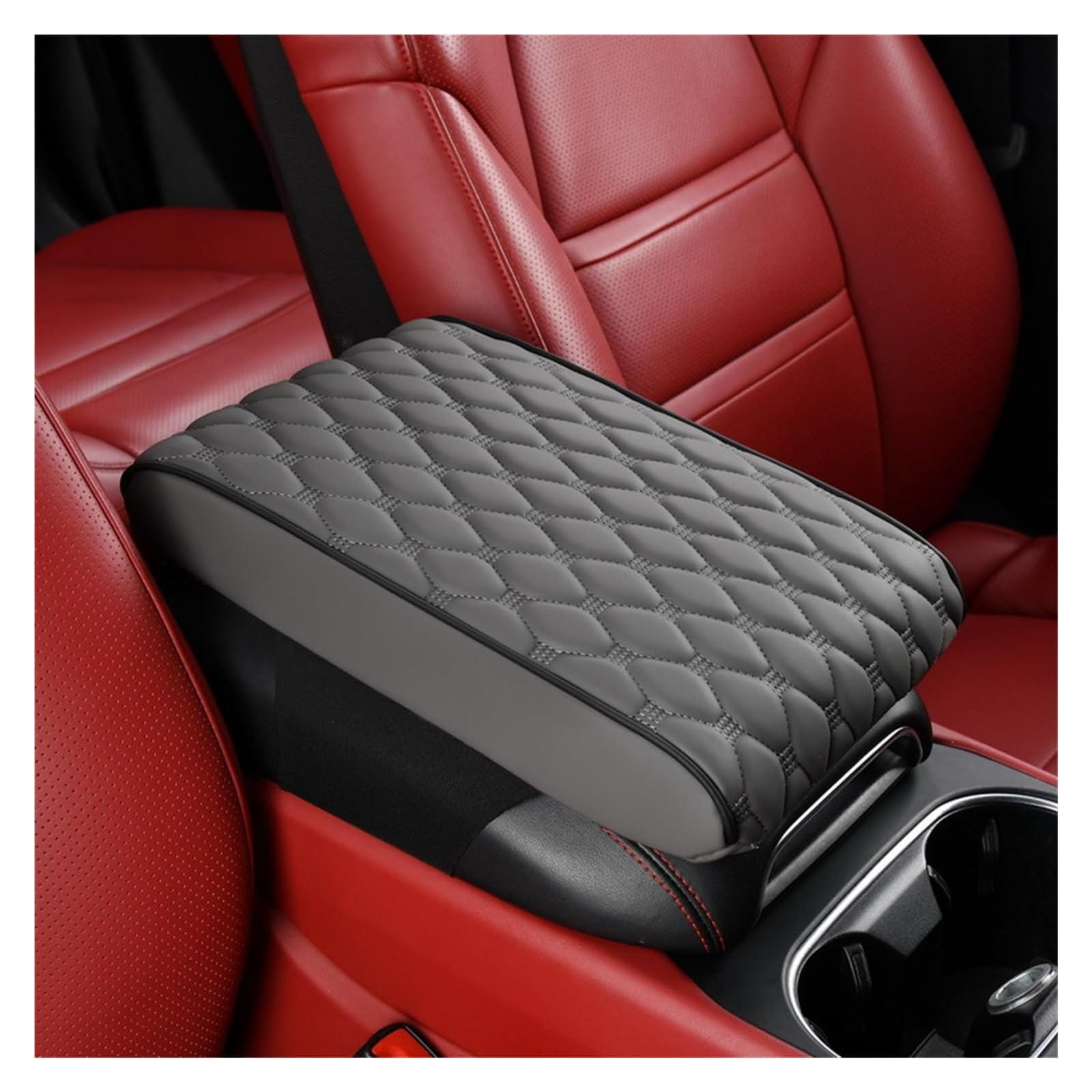 Auto Armlehnenbezug Für Opel Für Vauxhall Für Vectra Für Caravan CB 1997-2008 Auto Armlehne Kissen Box Matten Center Console Armlehne Konsole Abdeckung(E,16cm) von SCBSTKBGGW