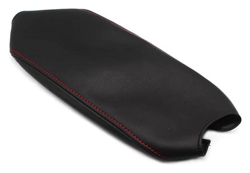 Auto Armlehnenbezug Für VW Golf 6 MK6 2010-2013 Wasserdichte Mittelabdeckung Stilvolles Und Rutschfestes Auto-Innenausstattungszubehör Für Die Mittelarmlehne(A Red Line) von SCBSTKBGGW