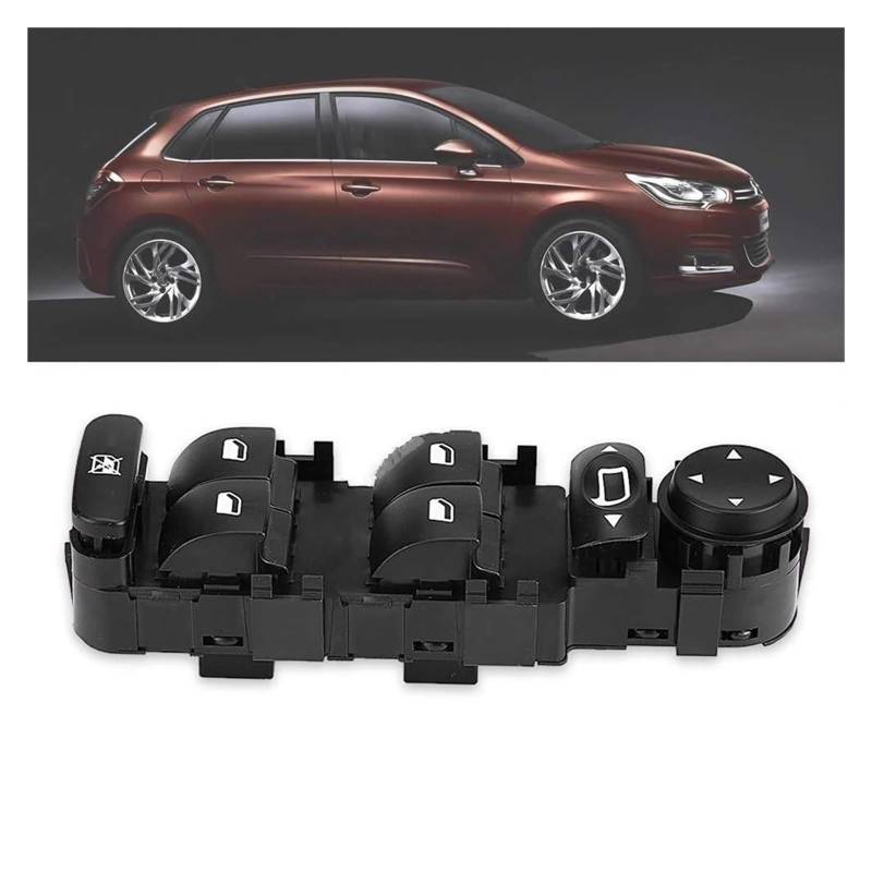 Für C4 2004-2015 6554HA Vorne Links Elektrische Fahrer Fensterheber Control Schalter Spiegel Konsole Taste Auto Zubehör Auto Fensterheber Schalter von SCBSTKBGGW