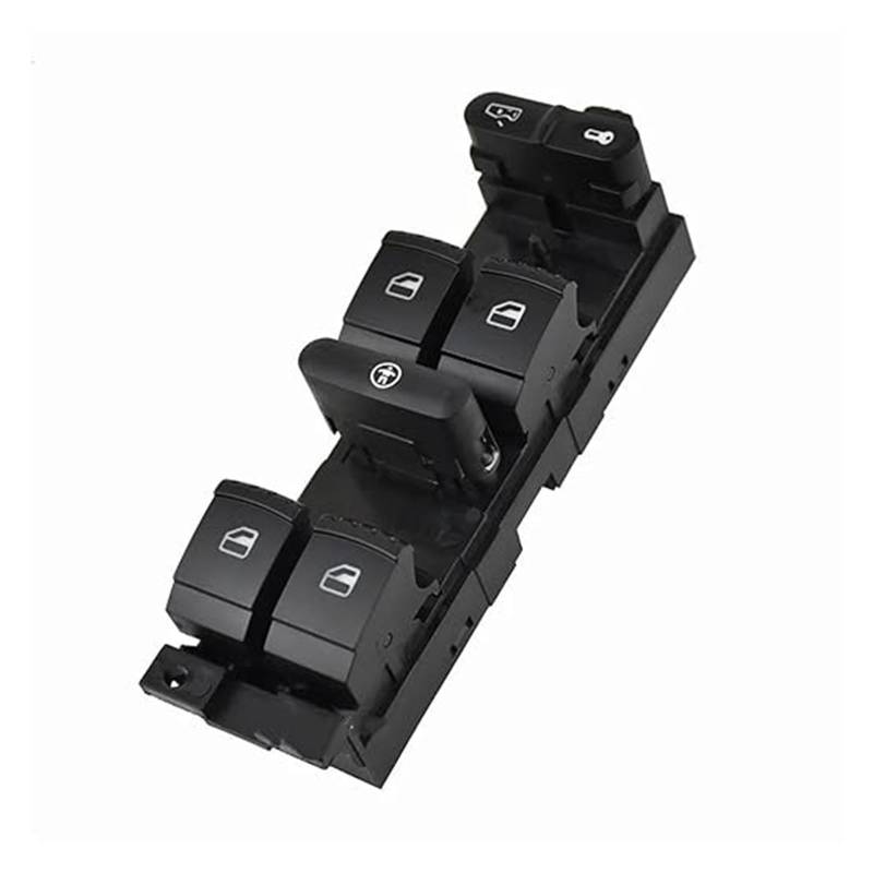 Für VW Für Golf Für MK4 Für Bora 1J4 959 857A Rot Licht 1J4959857A Master Power Fenster Schalter Fenster Control Schalter Auto Fensterheber Schalter von SCBSTKBGGW