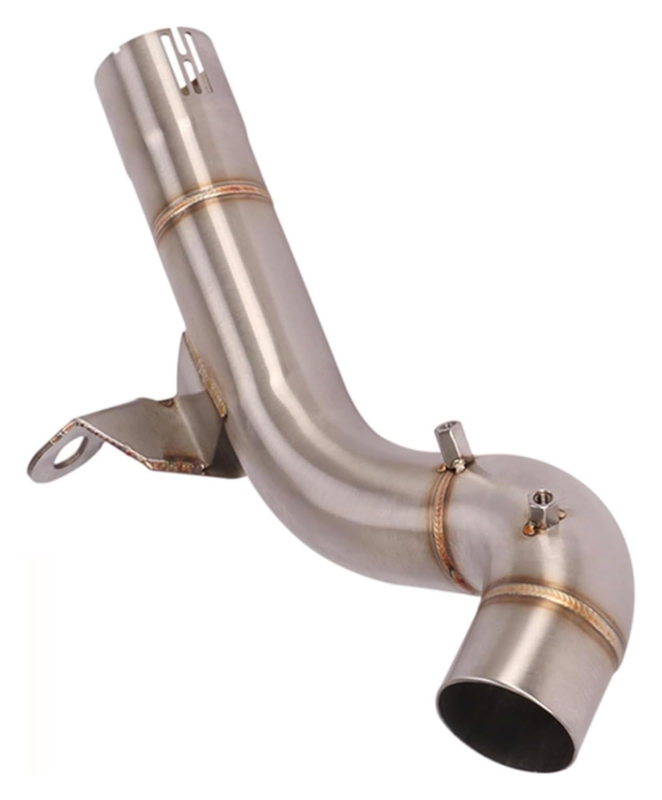 Motorrad Auspuff Tube Für B&MW F750GS F850GS F750 GS 2018-2021 Motorradauspuff Modifizierter Flucht-Edelstahl-Mittelrohranschluss Original-Schalldämpfer Motorrad Auspuff Tube Für B&MW F750GS F850GS F750 GS 2018-2021 Motorradauspuff Modifizierter Flucht-Edelstahl-Mittelrohranschluss Original-Schalldämpfer von SCBSTKBGGW
