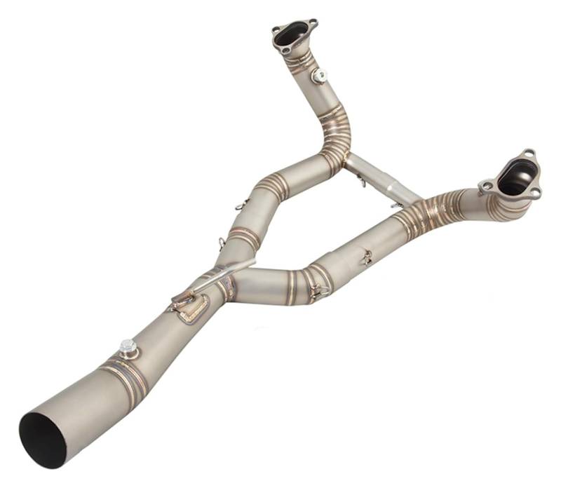 Motorrad Auspuff Tube Für B&MW R1250R R1250GS ADV Adventure R1250RS R1250RT 2019 2020 2021 2022 2023 Front Link Pipe Motorrad-Fluchtsysteme von SCBSTKBGGW