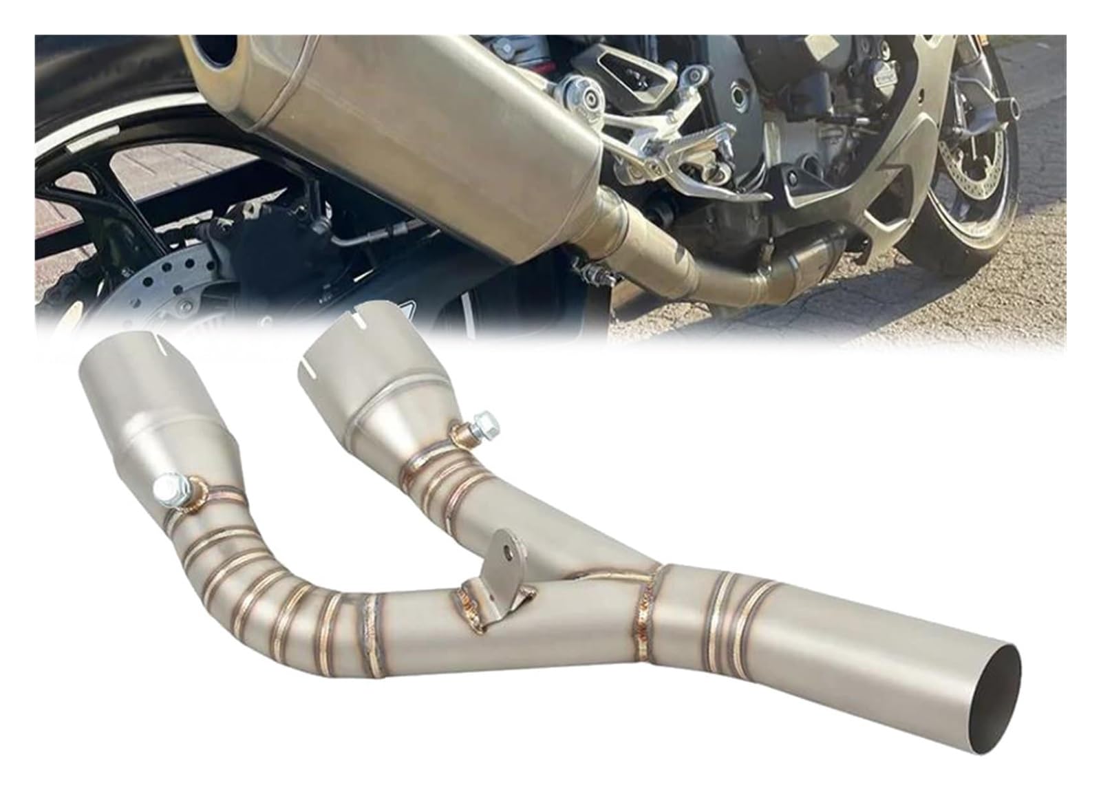 Motorrad Auspuff Tube Für B&MW S1000R S 1000 R 2021 2022 Motorradauspuff Motorradauspuff Modifizieren Escape Middle Link Pipe Connect Schalldämpfer Motorrad Auspuff Tube Für B&MW S1000R S 1000 R 2021 2022 Motorradauspuff Motorradauspuff Modifizieren Escape Middle Link Pipe Connect Schalldämpfer von SCBSTKBGGW