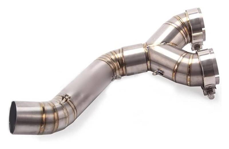 Motorrad Auspuff Tube Für B&MW S1000RR S 1000 RR 2008-2016 Fluchtverbindungsrohrsystem Slip-on-Motorradauspuff Motorrad-Mittelverbindungsrohr von SCBSTKBGGW