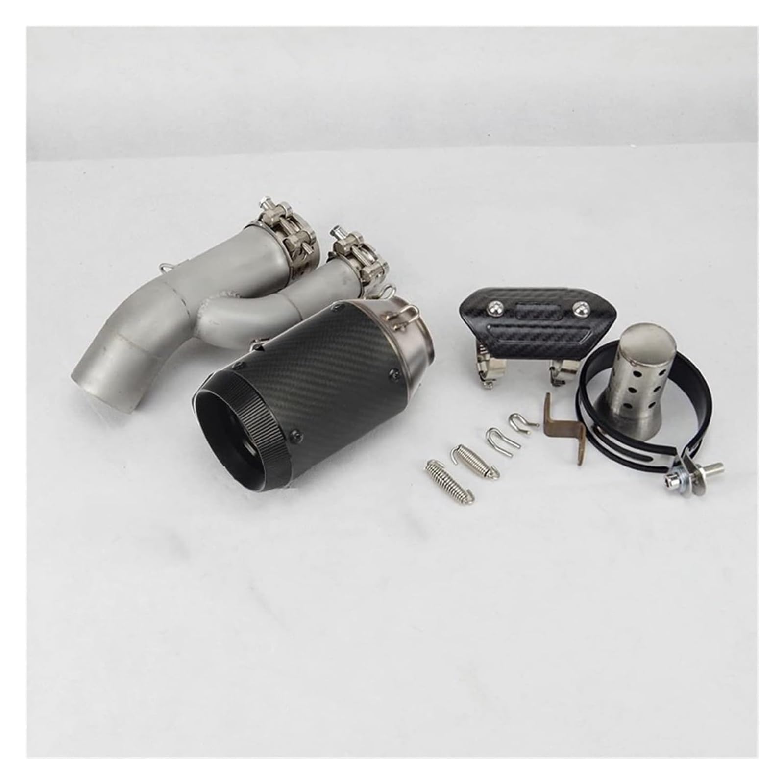 Motorrad Auspuff Tube Für B&MW S1000RR S1000R 2017 2018 Motorrad 51mm Mittlerer Link Flucht Verbindung System Anschluss Auspuffrohr(1) von SCBSTKBGGW