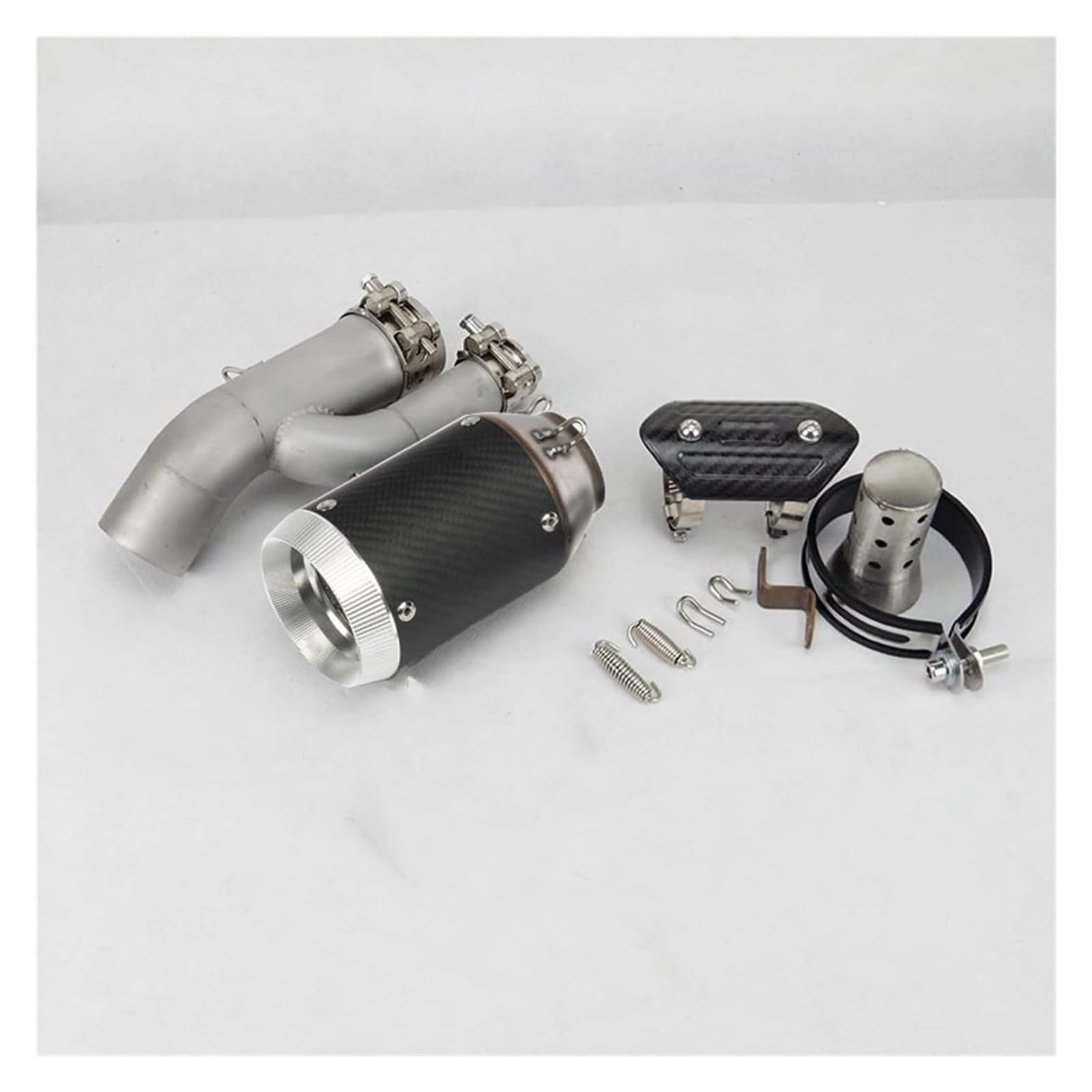 Motorrad Auspuff Tube Für B&MW S1000RR S1000R 2017 2018 Motorrad 51mm Mittlerer Link Flucht Verbindung System Anschluss Auspuffrohr(2) von SCBSTKBGGW