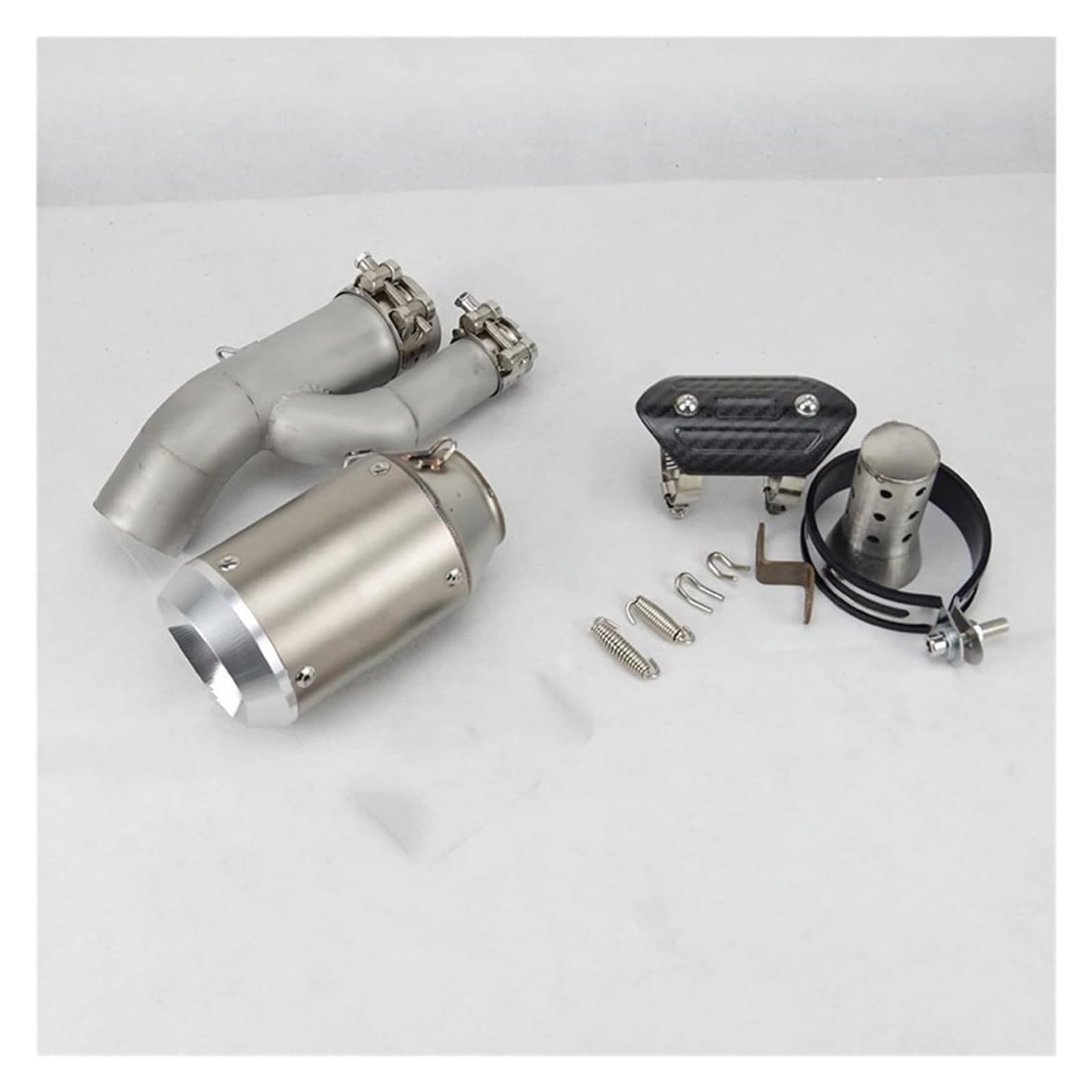 Motorrad Auspuff Tube Für B&MW S1000RR S1000R 2017 2018 Motorrad 51mm Mittlerer Link Flucht Verbindung System Anschluss Auspuffrohr(6) von SCBSTKBGGW