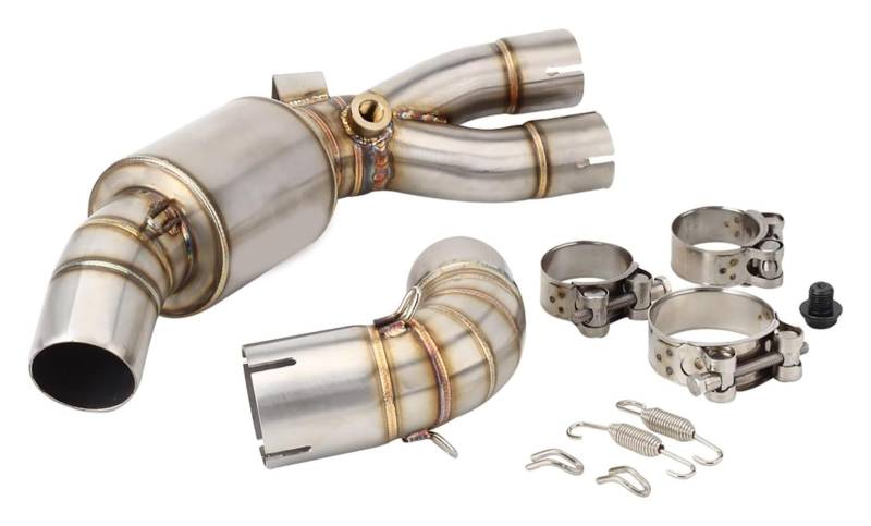 Motorrad Auspuff Tube Für CB1000R 2008 Bis 2016 CB 1000R CB1000 CB 1000 Escape Motorradauspuff 51MM Slip-on Motorradauspuff Schalldämpfer Verbindungsrohr von SCBSTKBGGW