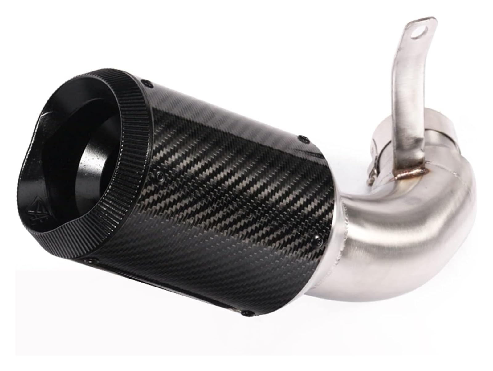 Motorrad Auspuff Tube Für CB1000R 2009-2018 Motorrad Slip On Auspuff Modifizierte Escape Carbon Faser Schalldämpfer Löschen Katalysator Mitte Link Rohr(1) von SCBSTKBGGW