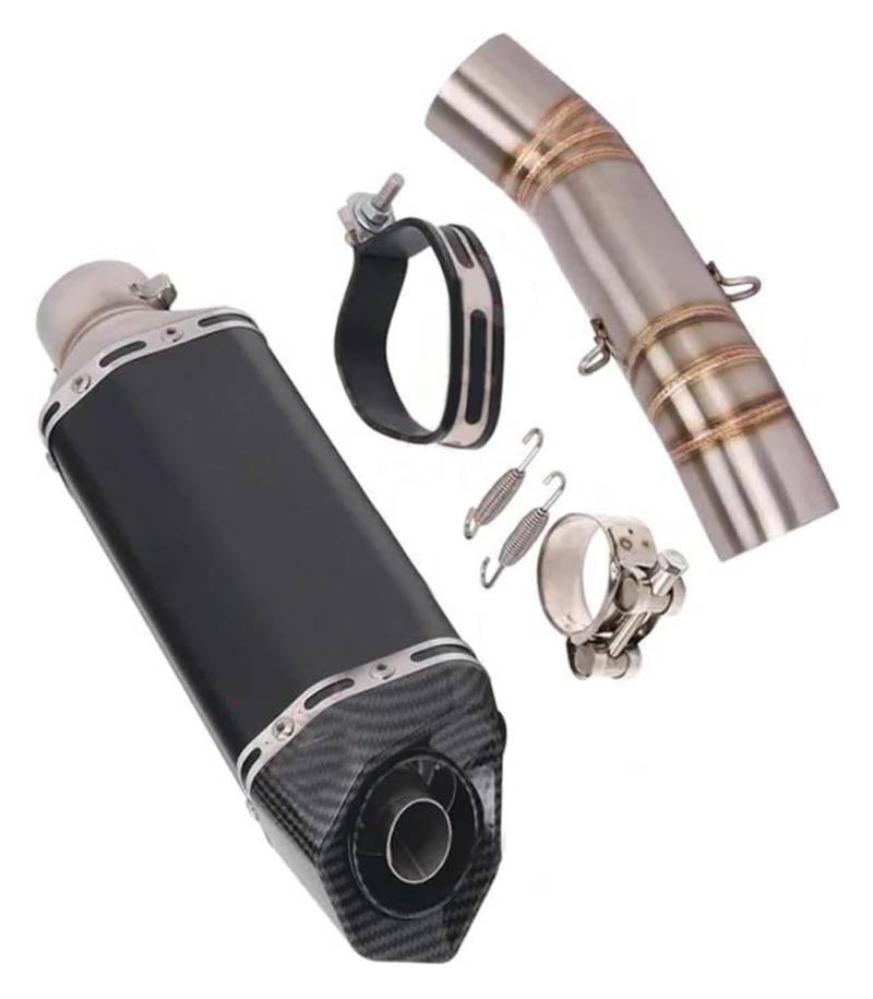 Motorrad Auspuff Tube Für CB500F CB 500 F 2016 2017 2018 2019 2020 2021 Motorradauspuff Auspuff DB Mörder Flucht Moto Link Rohr(Type H) von SCBSTKBGGW