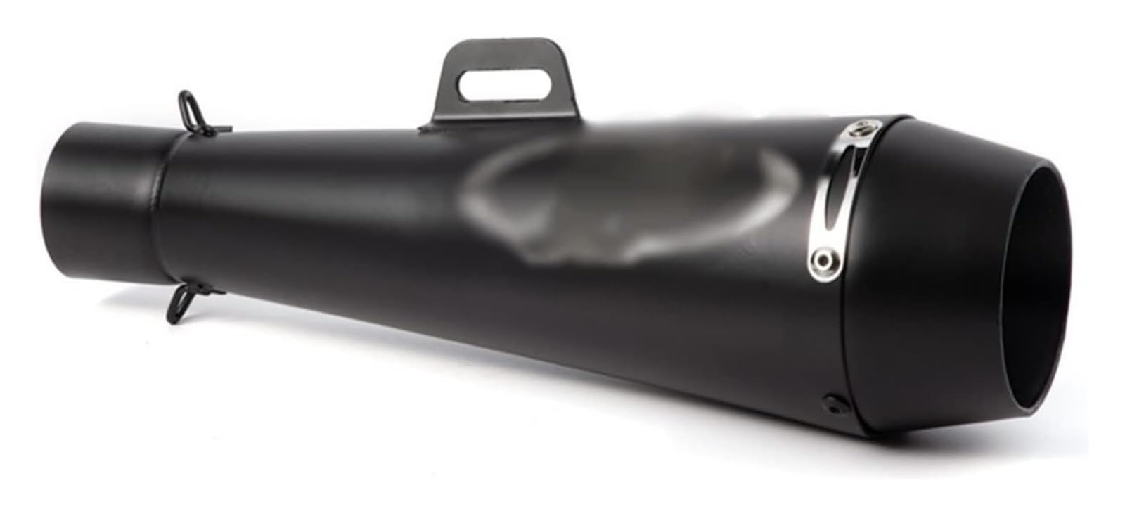 Motorrad Auspuff Tube Für CB650R CB400 Universal Motorrad Motorrad Slip-on Links Rechts Schalldämpfer Escape Auspuffrohr(Left Side) von SCBSTKBGGW