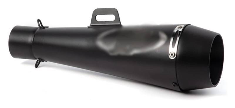 Motorrad Auspuff Tube Für CB650R CB400 Universal Motorrad Motorrad Slip-on Links Rechts Schalldämpfer Escape Auspuffrohr(Left Side) von SCBSTKBGGW