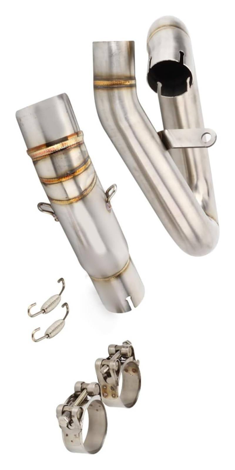 Motorrad Auspuff Tube Für H&ornet CB600F 2007-2013 CBR600F 600 Motorradauspuff Escape Decat Rohr Katalysator Löschen Rohr Und Verbindungsrohr von SCBSTKBGGW