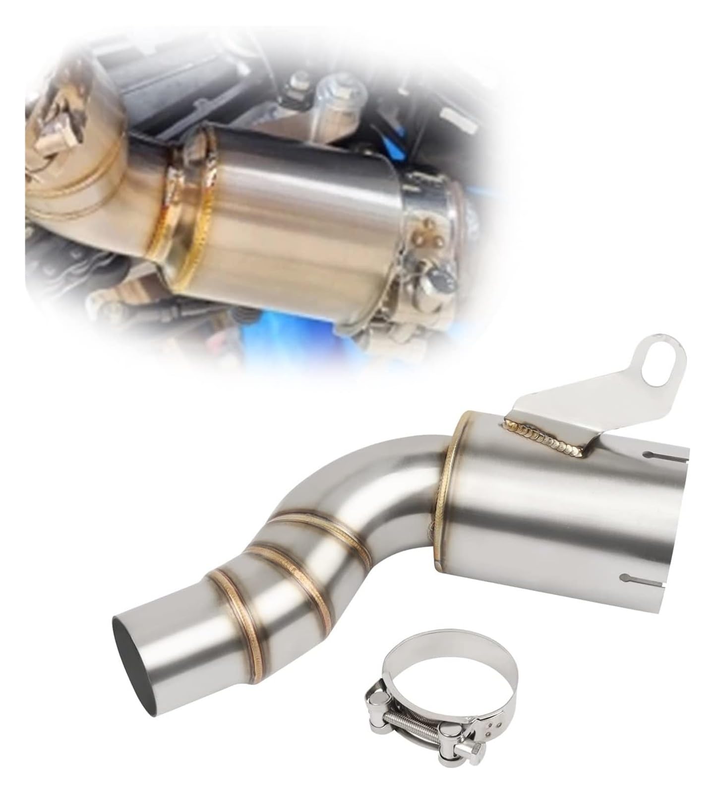 Motorrad Auspuff Tube Für H&usqvarna 401 VITPILEN 125 250 2020-2023 SVARTPILEN 401 2022 Auspuff Escape Modify Katalysator Delete Link Kit Motorrad Motorrad Auspuff Tube Für H&usqvarna 401 VITPILEN 125 250 2020-2023 SVARTPILEN 401 2022 Auspuff Escape Modify Katalysator Delete Link Kit Motorrad von SCBSTKBGGW