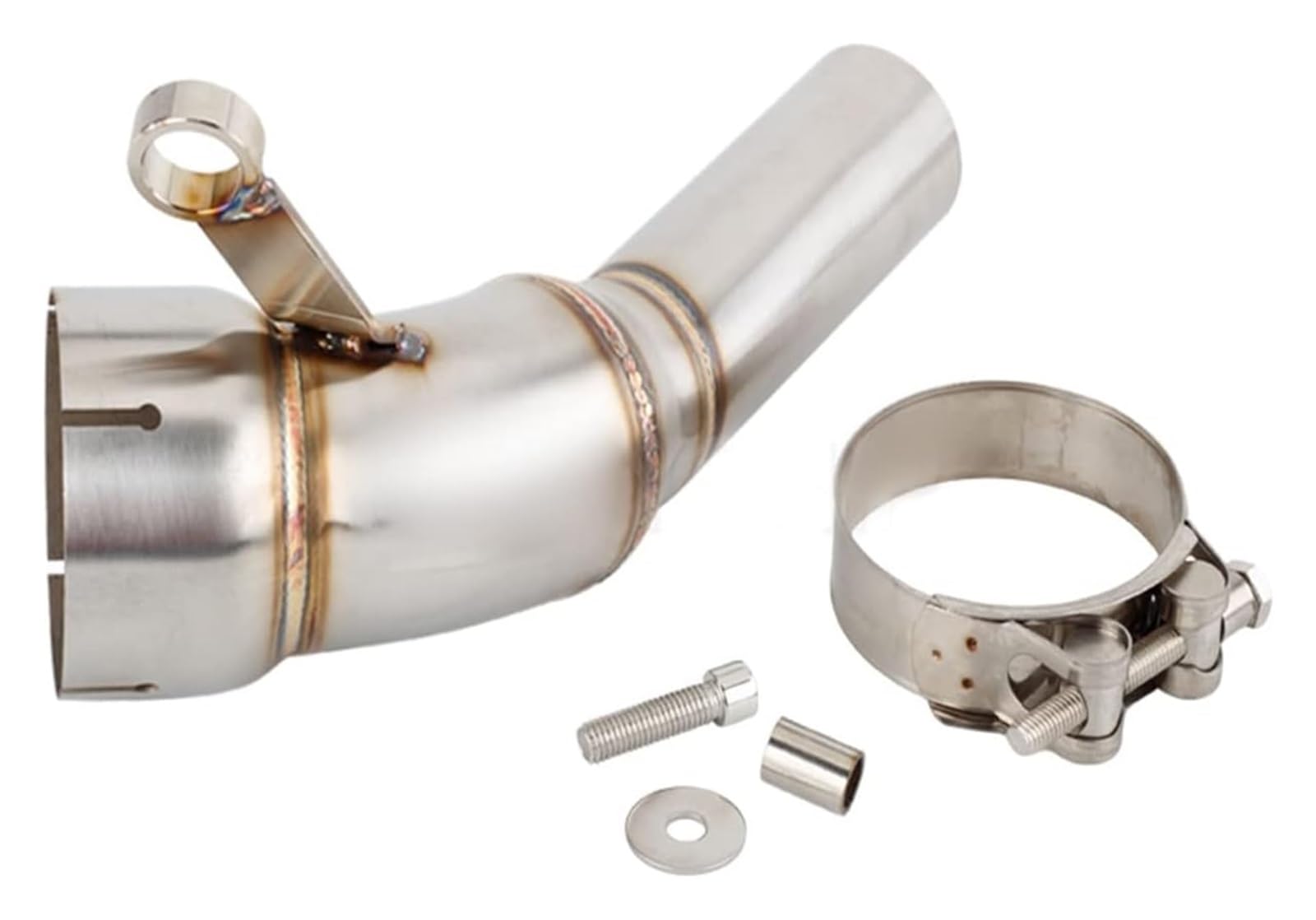 Motorrad Auspuff Tube Für H&usqvarna SVARTPILEN 401 2020 2021 VITPILEN 401 20 21 Motorradauspuff Escape Decat Pipe Vollkatalysator Und Verbindungsrohr(Pre Decat a Link PPE) von SCBSTKBGGW