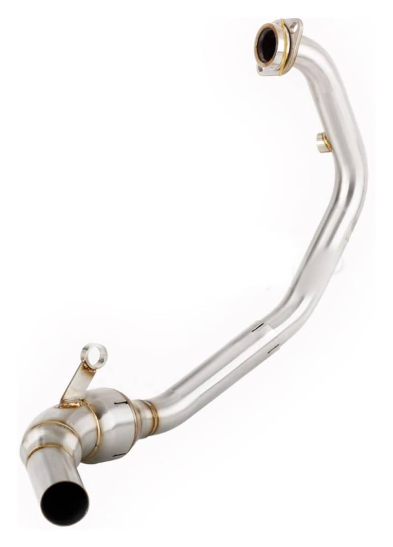 Motorrad Auspuff Tube Für H&usqvarna VITPILEN 401 2020 2021 Escape Decat Pipe Auspuff Vollkatalysator Löschen Und Verbindungsrohr Motorradauspuff(Full Pre DeCat Pipe) von SCBSTKBGGW