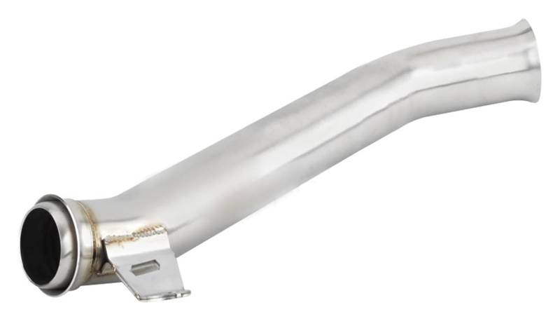 Motorrad Auspuff Tube Für H&usqvarna Vitpilen 701 2018 2019 2020 Svartpilen 701 2019 2020 Motorradauspuff Escape Slip-on Mid Link Pipe Und Decat(Decat Pipe) von SCBSTKBGGW