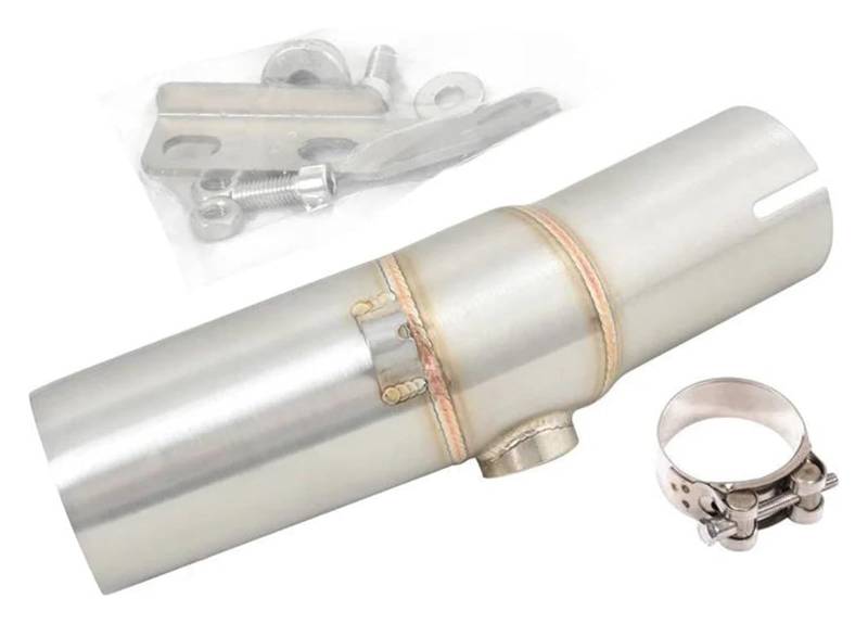 Motorrad Auspuff Tube Für K&awasaki ER-6F EX650 2006 2007 2008 2009 2010 2011 Motorradauspuff Modifizieren Sie DB-Killer-Schalldämpfer Escape Middle Link Pipe(Middle Link Pipe) von SCBSTKBGGW