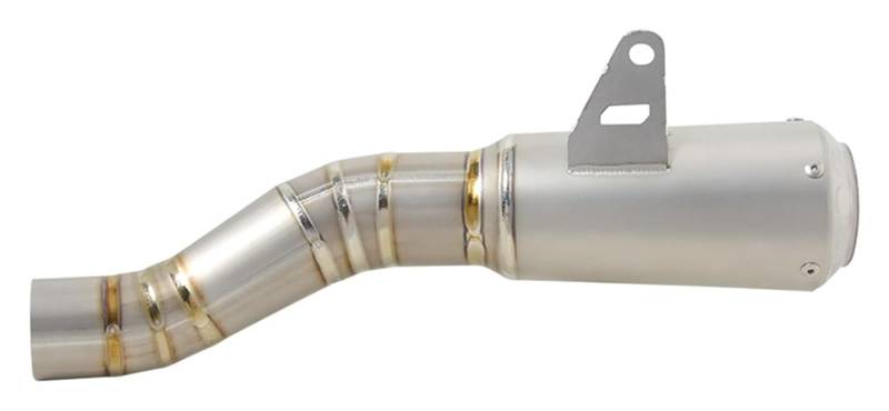 Motorrad Auspuff Tube Für K&awasaki Für Ninja ZX6R ZX636 ZX 636 ZX-6R 2023 2024 Verbindungsrohr-Fluchtschalldämpfer Mit Mesh-Motorrad-Auspuffanlage Slip On von SCBSTKBGGW