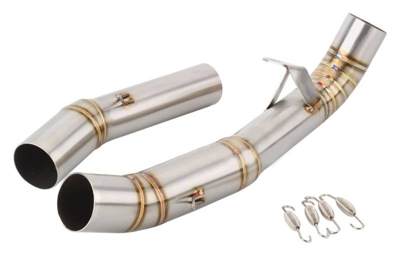 Motorrad Auspuff Tube Für K&awasaki Z1000 2007 2008 2009 Z1000 Z 1000 07 08 09 Escape Slip-On-Auspuffschalldämpfer Mittelverbindungsrohr Motorradauspuff von SCBSTKBGGW