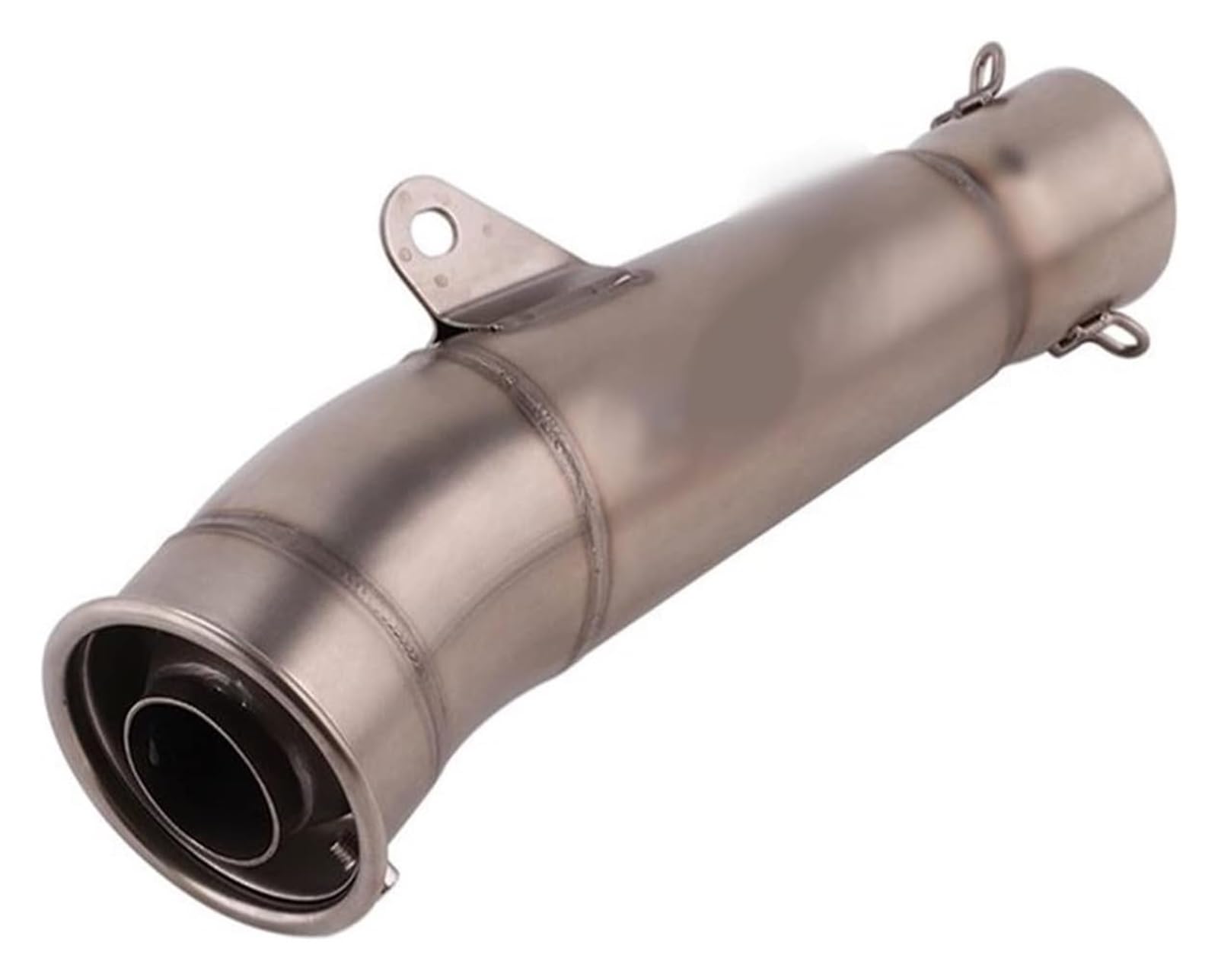 Motorrad Auspuff Tube Für Kawasaki Z250 Universal Motorrad Auspuffrohrsystem Ecape Modified Racing Schalldämpfer DB Killer Abnehmbar(2) von SCBSTKBGGW