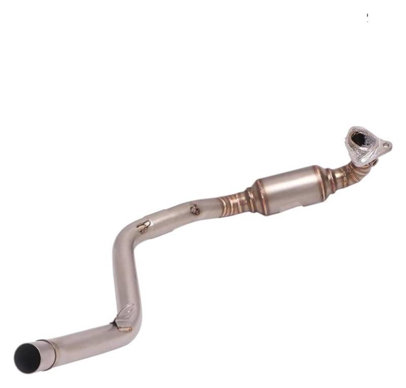 Motorrad Auspuff Tube Für NC700 NC700X NC750 NC750X NC750S DCT Für Integra Motorrad Slip Auf Auspuff Escape Front Mittleren Link Rohr von SCBSTKBGGW