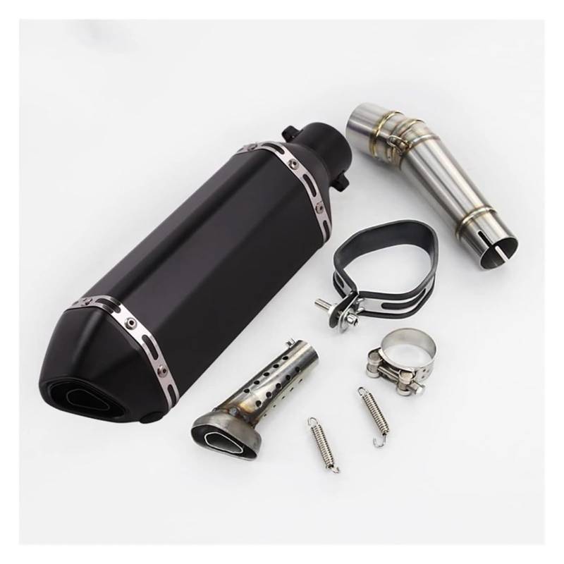 Motorrad Auspuff Tube Für NC700 NC700X NC750 NC750X NC750S Exhast Motorrad Escape Moto Slip-on Rohr Mittleren Link Auspuff Geändert DB Killer(2) von SCBSTKBGGW