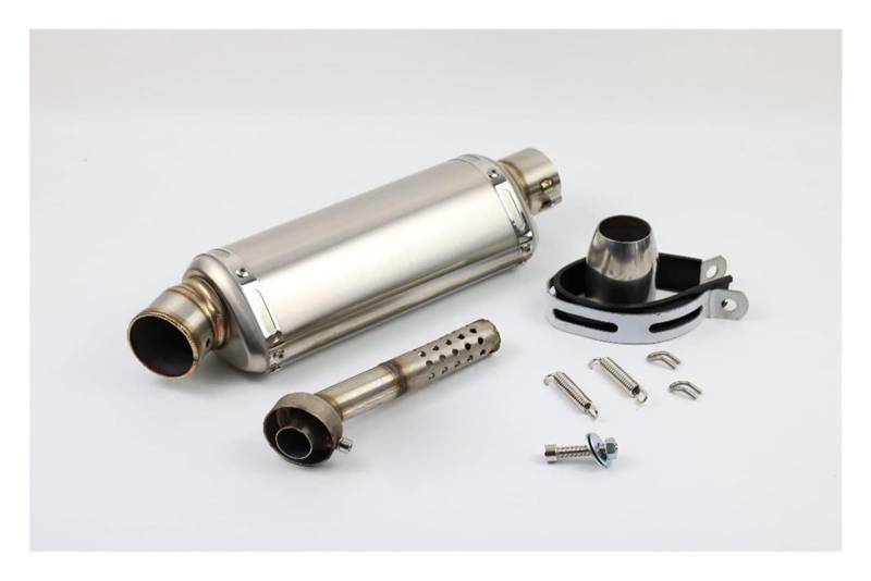 Motorrad Auspuff Tube Für Schalldämpfer 100 Cc-100 0 Cc Universal 38 MM-51 MM Motorrad Schalldämpfer ATV Pit Dirt Motorrad Roller Auspuffrohr(2) von SCBSTKBGGW