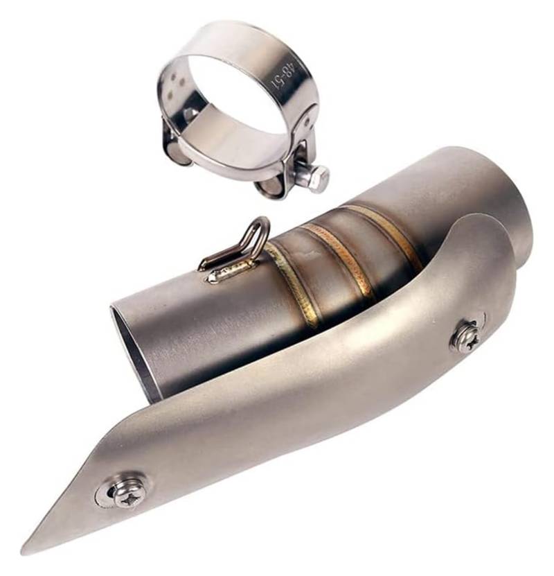 Motorrad Auspuff Tube Für Suzuki Für GSXR 1000 2007 2008 GSXR1000 K7 K8 GSX-R1000 Auspuffrohr Motorrad Flucht Rohr Katalysator Löschen Rohr(2) von SCBSTKBGGW
