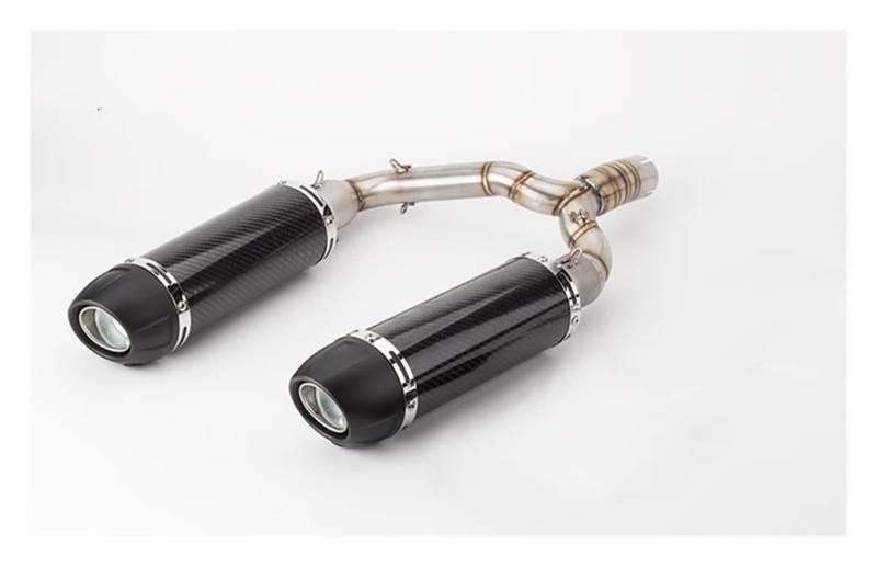 Motorrad Auspuff Tube Für Suzuki GSR400 GSR600 BK400 BK600 Motorrad Modifizierte Auspuffanlage Mit Mittlerem Verbindungsrohr(1) von SCBSTKBGGW