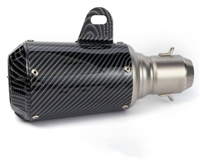 Motorrad Auspuff Tube Für Suzuki GSR600 SV650 36-51mm Universal Motorrad Endrohr Slip-on Schalldämpfer Auspuffrohr(1) von SCBSTKBGGW