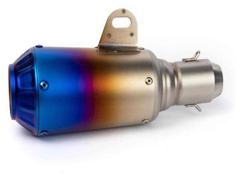 Motorrad Auspuff Tube Für Suzuki GSR600 SV650 36-51mm Universal Motorrad Endrohr Slip-on Schalldämpfer Auspuffrohr(12) von SCBSTKBGGW