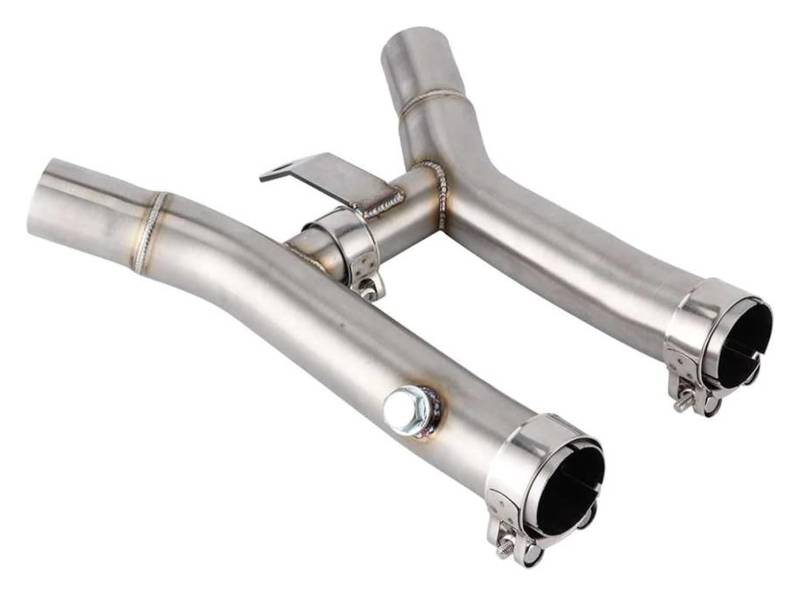 Motorrad Auspuff Tube Für Suzuki GSX1300R Für Hayabusa 2008-2019 2020 Motorrad Katalysator Mid Link Rohr Auspuff von SCBSTKBGGW