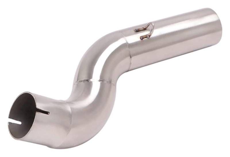 Motorrad Auspuff Tube Für Triumph Für Street Triple 765S/R/RS 2017-2021 Motorrad Geändert Interface Mittleren Link Katalysator Löschen 51mm Auspuffrohr von SCBSTKBGGW