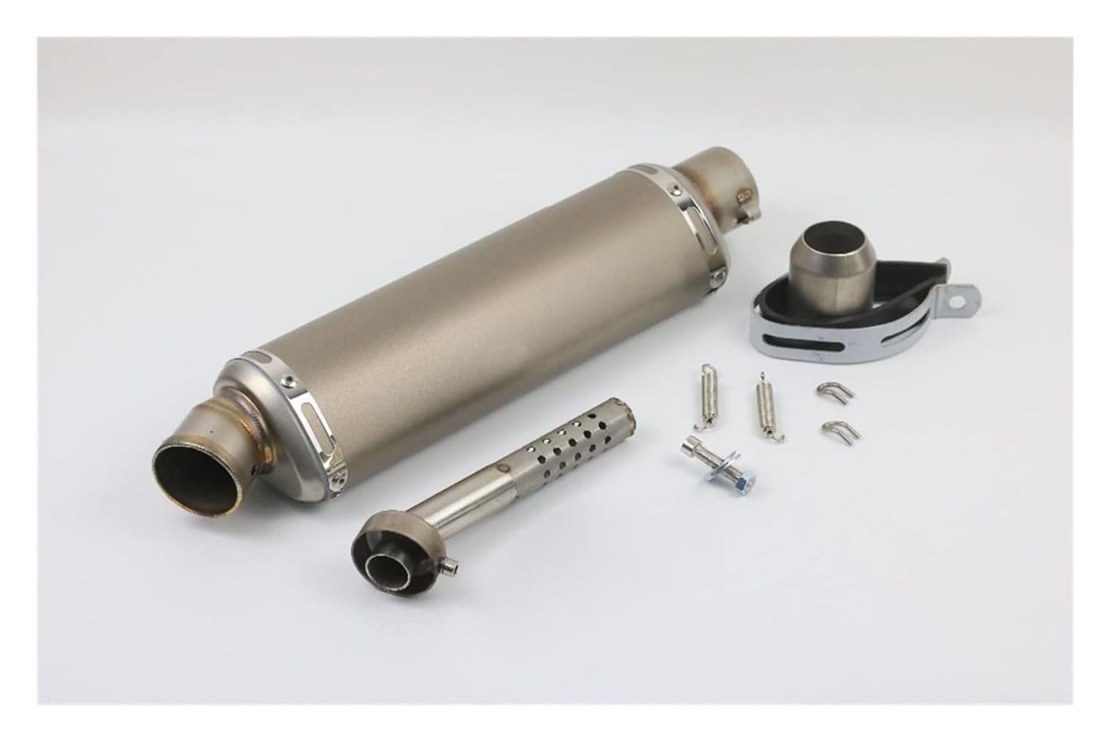 Motorrad Auspuff Tube Für Universal 38 MM-51 MM Motorrad Schalldämpfer Rohr ATV Pit Dirt Motorrad 100 Cc-100 0 Cc Roller Schalldämpfer Auspuffrohr(6 q) von SCBSTKBGGW