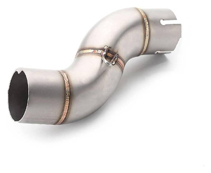 Motorrad Auspuff Tube Für Y&AMAHA Für YZF R6 2006-2019 Motorrad Slip-on Middle Link Escape Adapter 45mm 51mm 60mm Verbinden Zentralrohr Auspuffrohr(2) von SCBSTKBGGW