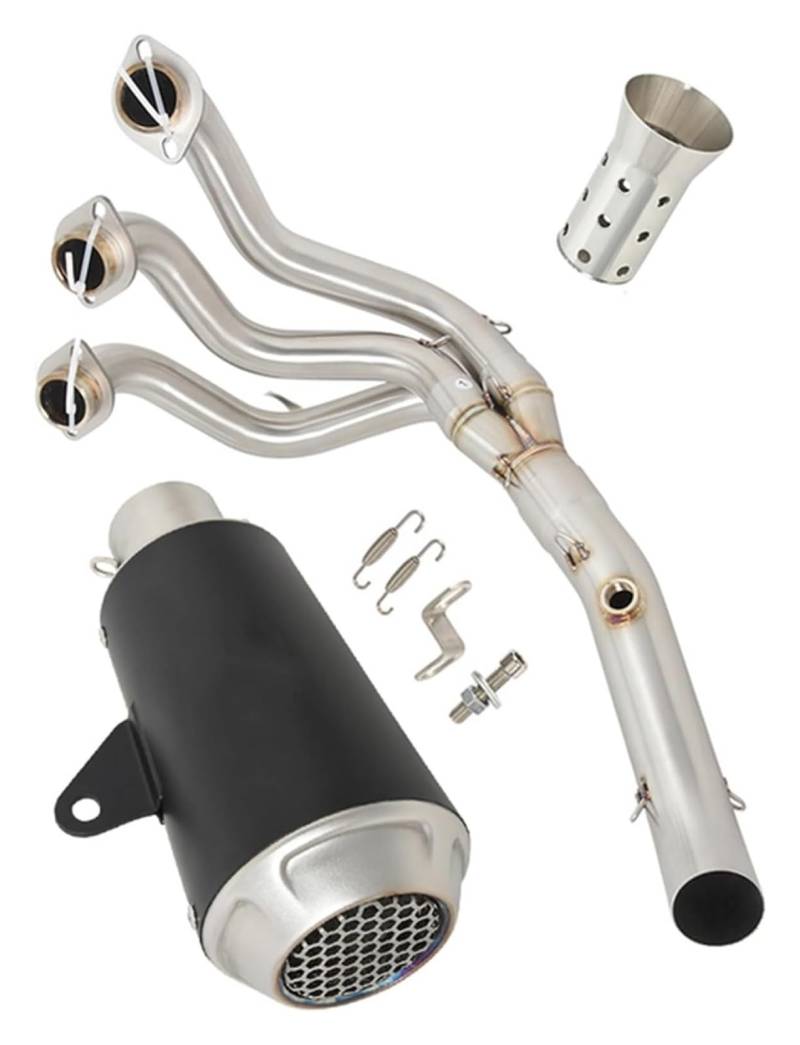 Motorrad Auspuff Tube Für Y&amaha FJ09 FJ 09 2015 2016 2017 2018 2019 2020 Motorradauspuff Flucht Vollsystem Front Link Pipe Schalldämpfer DB Killer von SCBSTKBGGW