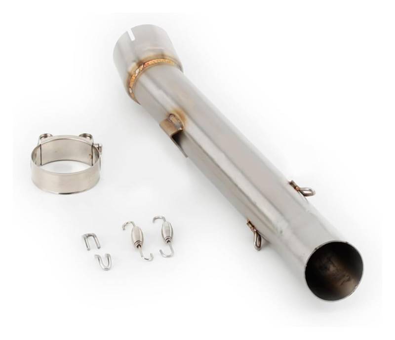 Motorrad Auspuff Tube Für Y&amaha Für F&Azer 1000 2000 Bis 2002 2003 2004 2005 FZS1000 FZS 1000 Escape Motorradauspuff Slip-on 51mm Mid Link Pipe von SCBSTKBGGW