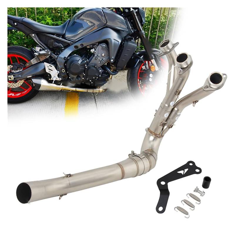 Motorrad Auspuff Tube Für Y&amaha Für Tracer 9 2021 2022 2023 Motorradauspuff Motorradauspuff Escape Moto Systems Front Link Pipe von SCBSTKBGGW