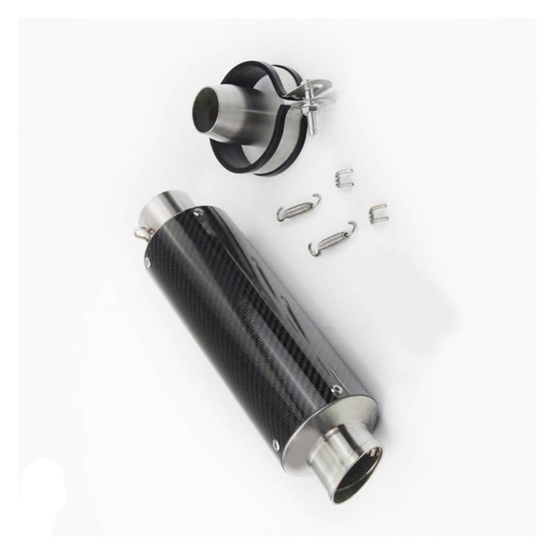 Motorrad Auspuff Tube Für Y&amaha R1 Motorradauspuff Universal 51MM Motorrad Auspuff Schalldämpfer Rohr Escape Moto LeoVince(Type B) von SCBSTKBGGW