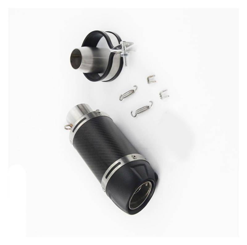Motorrad Auspuff Tube Für Y&amaha R1 Motorradauspuff Universal 51MM Motorrad Auspuff Schalldämpfer Rohr Escape Moto LeoVince(Type C) von SCBSTKBGGW