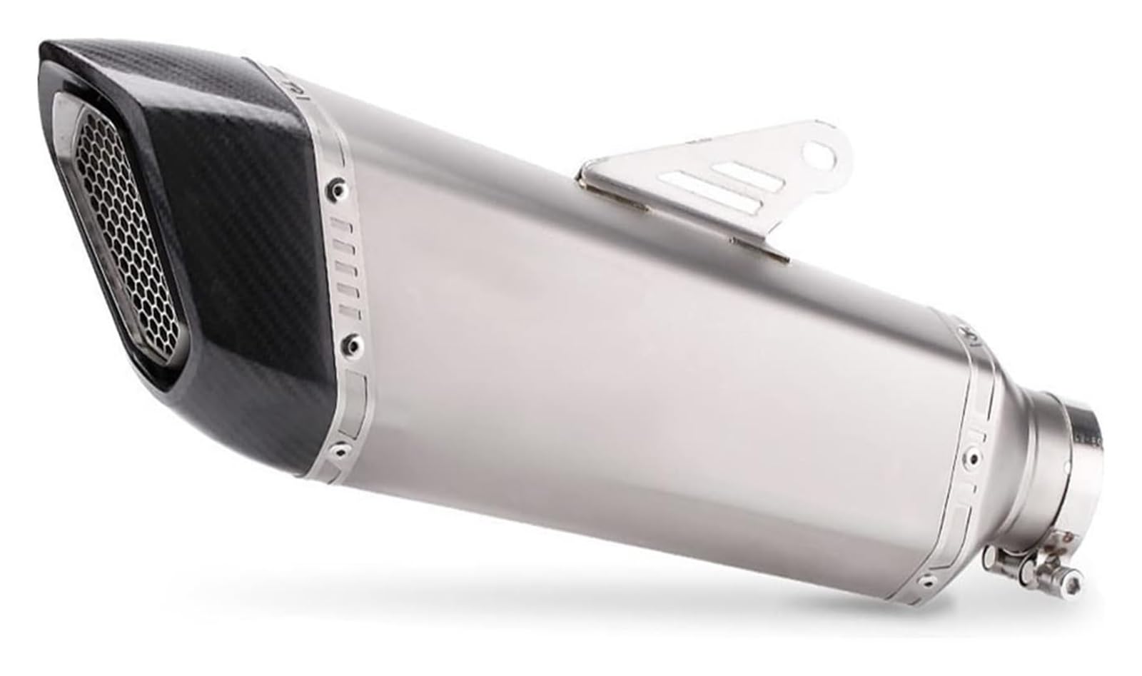 Motorrad Auspuff Tube Für Y&amaha R6 R15 NMAX155 MT07 Universal 51mm 60mm Auspuff Escape Modifizierter Motorradschalldämpfer DB Killer Motorradauspuff(60mm) von SCBSTKBGGW