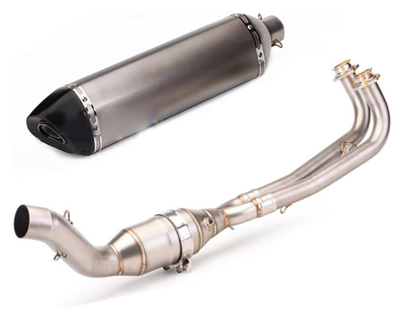 Motorrad Auspuff Tube Für Y&amaha T-max T MAX 530 560 Tmax530 Tmax560 2017 2018 2019 2020 2021 Vollsystem-Auspuff-Escape-Schalldämpfer-Rohr-Motorrad von SCBSTKBGGW