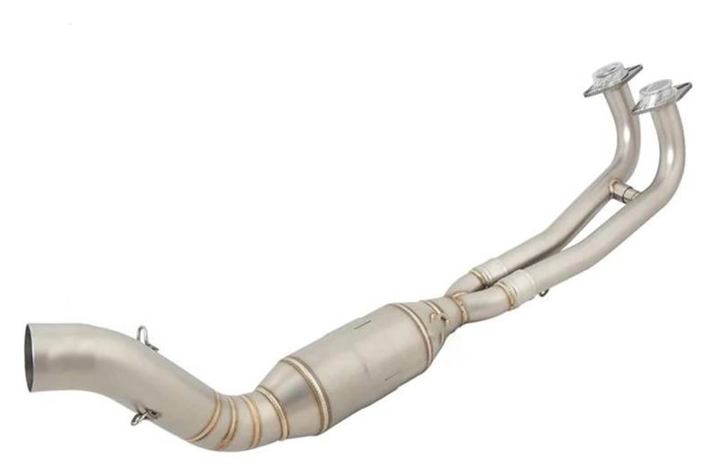 Motorrad Auspuff Tube Für Y&amaha TMAX560 TMAX 560 2017 2018 2019 2020 2021 2022 2023 Motorradauspuff Slip On Schalldämpfer Escape Moto Front Link Pipe von SCBSTKBGGW