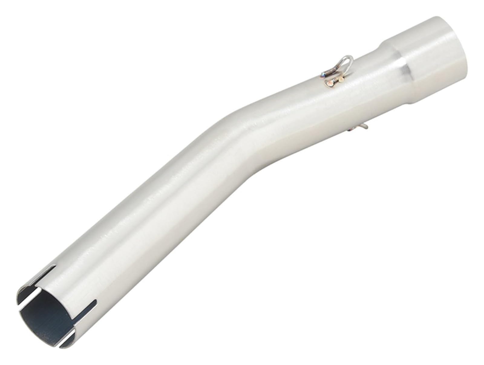Motorrad Auspuff Tube Für Y&amaha Tenere700 Tenere 700 XTZ700 XTZ-700 2019-2023 Motorradauspuffschalldämpfer Modifizieren Sie 51mm Mid Link Pipe Escape Slip On(Silver) von SCBSTKBGGW