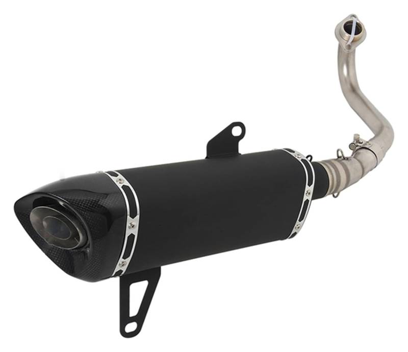 Motorrad Auspuff Tube Für Y&amaha Tricity 300 2020-2024 Motorrad-Vollauspuffsysteme Front-Link-Rohr-Escape-Schalldämpfer Carbon Fiber DB Killer On von SCBSTKBGGW